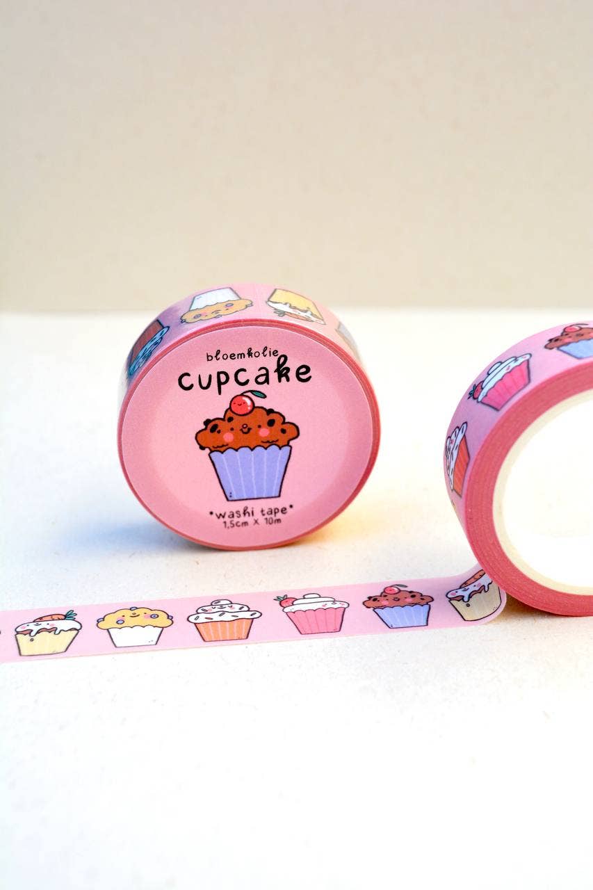 Bloemkolie - Wholesale Washi Tape - Cupcake Washi Tape / Cute Quirky Kawaii Stationery1