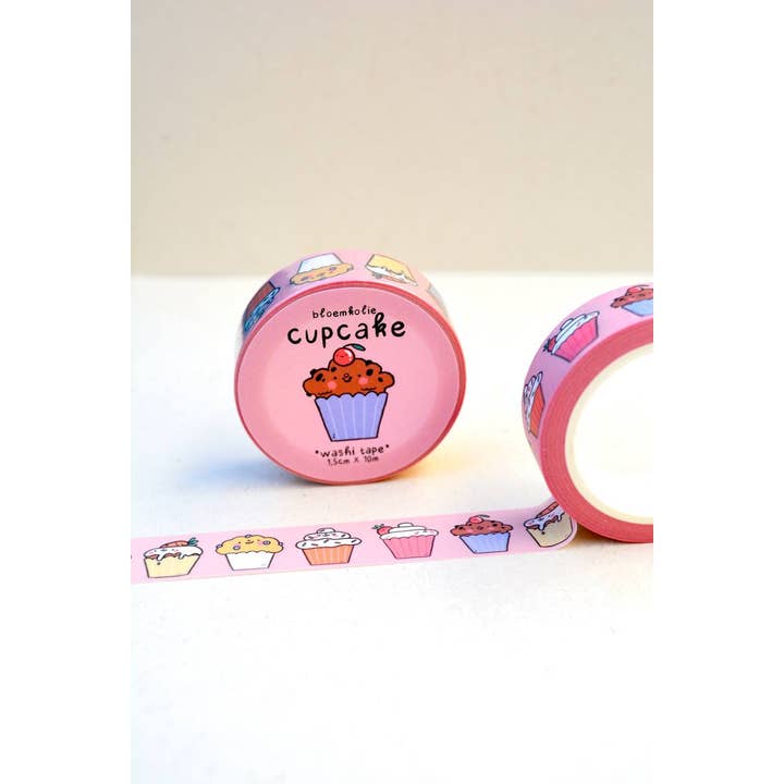 Bloemkolie - Wholesale Washi Tape - Cupcake Washi Tape / Cute Quirky Kawaii Stationery1