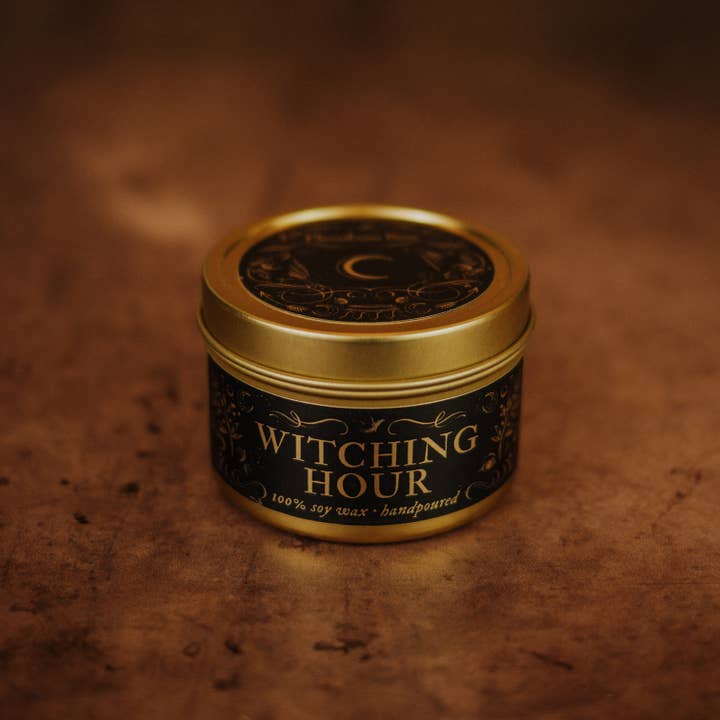 Phantom Row - Wholesale Jar/Filled Candle - Witching Hour | Soy Wax Jar Candle