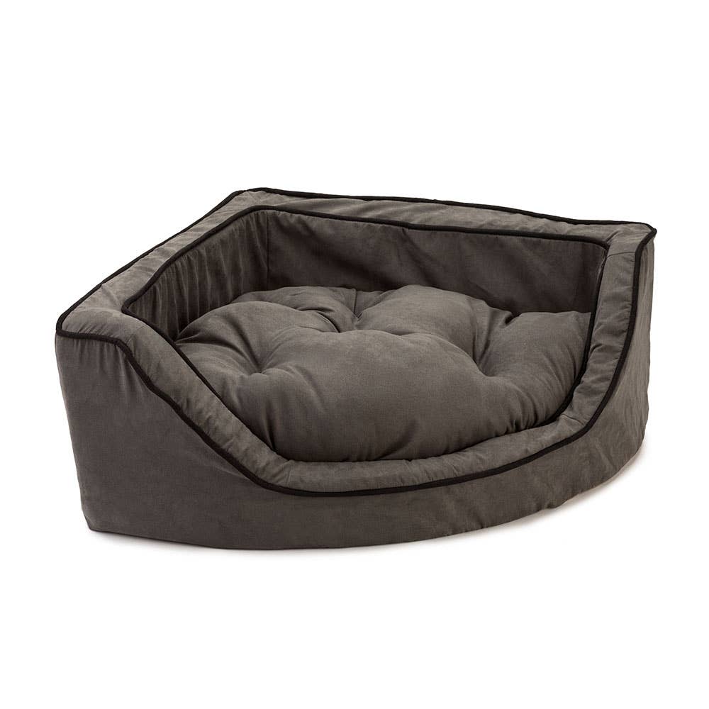 Snoozer Pet Products - Vente Panier – chien - Panier d'angle surdimensionné de luxe pour chien en microsuède1