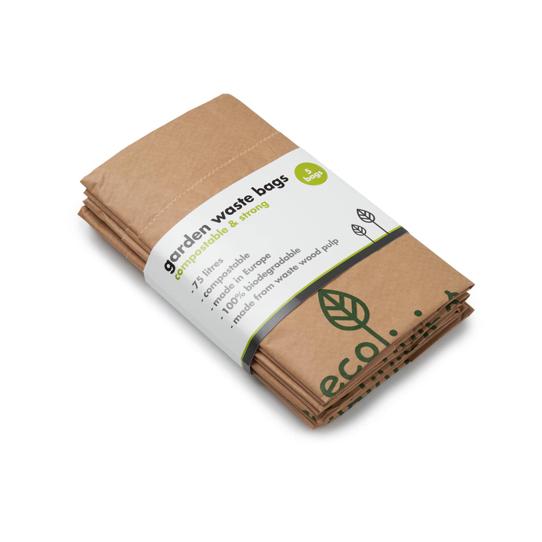 ecoLiving - Vente Outil de jardinage - Sacs compostables pour déchets de jardin1