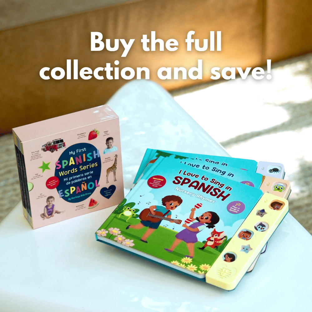 Heritage Kids Press - Vendita all'ingrosso Libro per neonati e bambini (0-2) - Amo cantare in spagnolo: filastrocche6