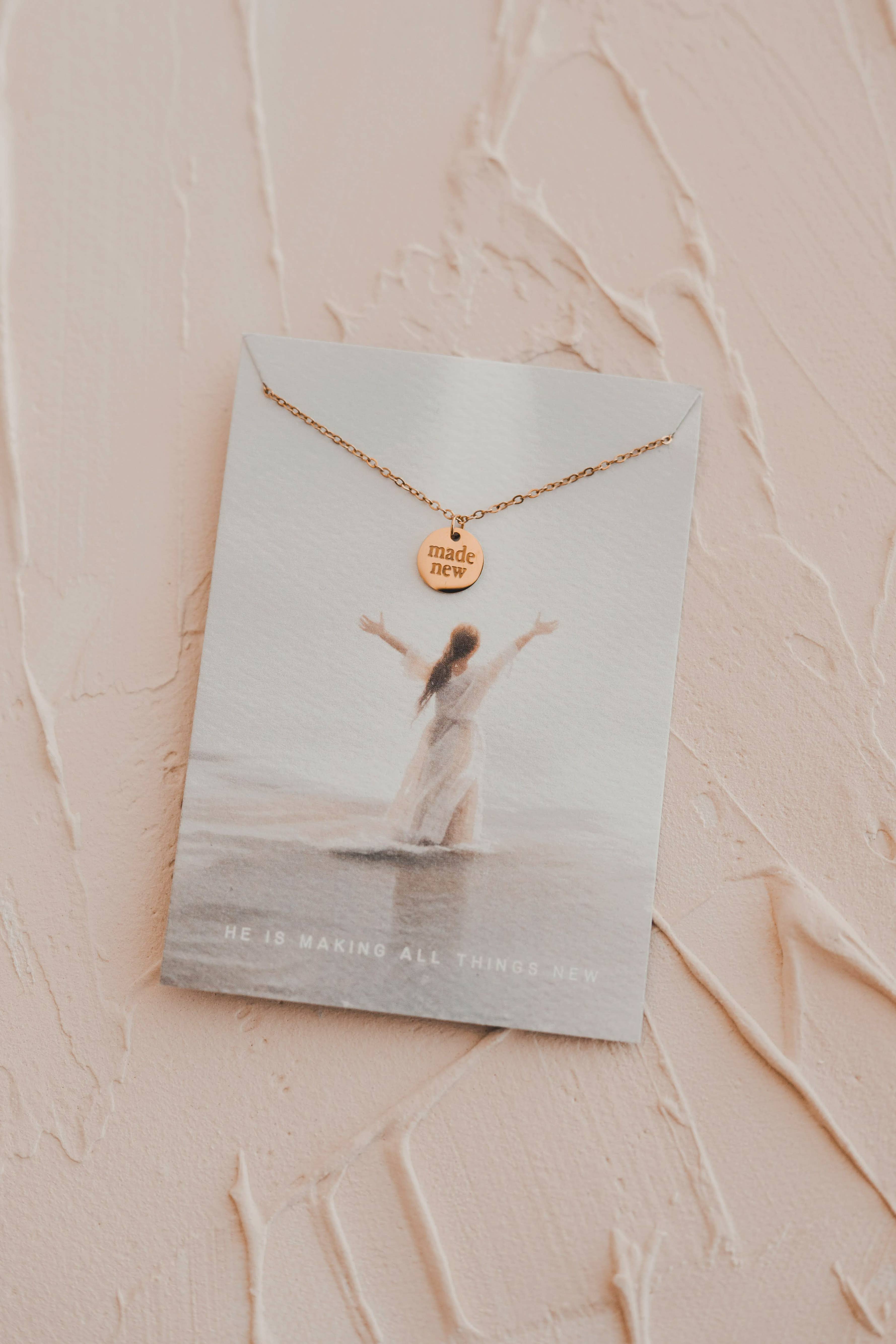 Dear Heart - Wholesale Pendant/Charm Necklace - Made New Disc Necklace | Christian Jewelry