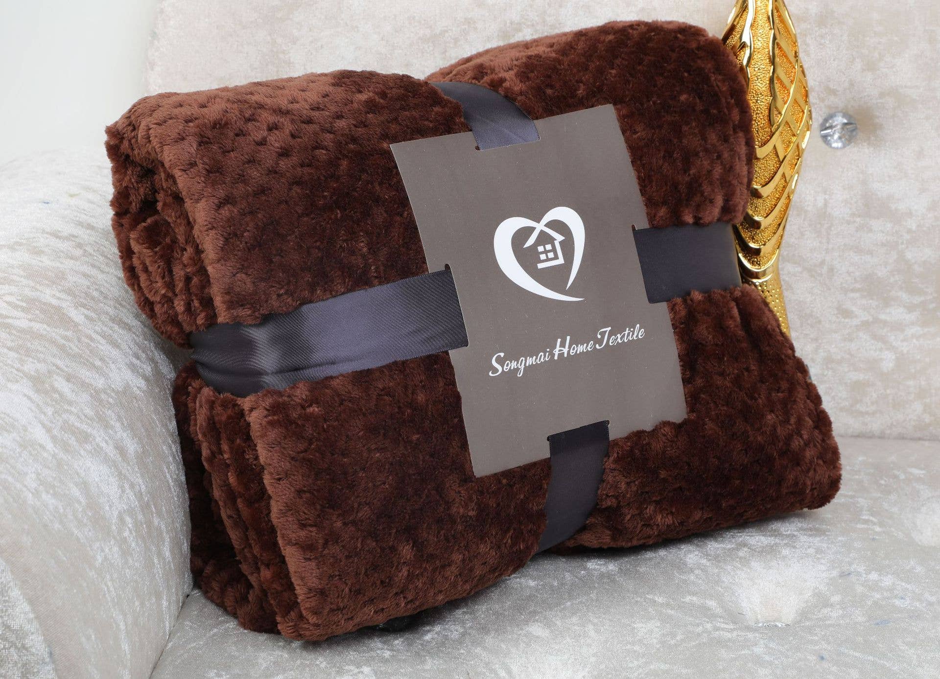 HIDDENBRAND - Wholesale Throw Blanket - fluffy fleece soft cozy sofa throw blanket7