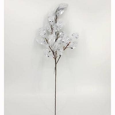 A&B Home Group Inc. - Wholesale Christmas Decoration - 27.5"H Antique Metallic Leaf Branch - Silver0