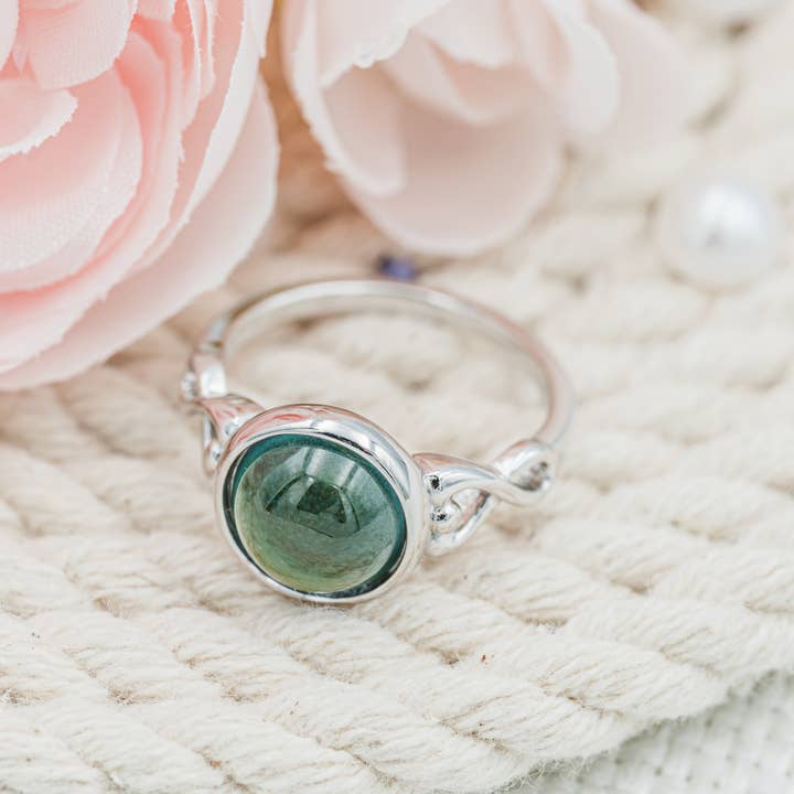 Cherished Moments – Anel de pedra única/solitário por atacado – Anel de humor feminino em prata esterlina para crianças, crianças e mulheres3