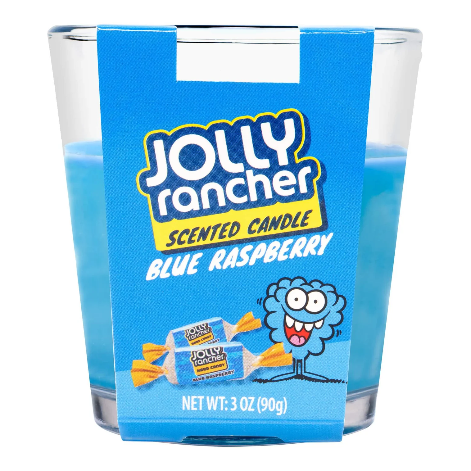 Cow Crack Wholesale - Wholesale Jar/Filled Candle - Jolly Rancher Blue Raspberry Candle 3 oz0