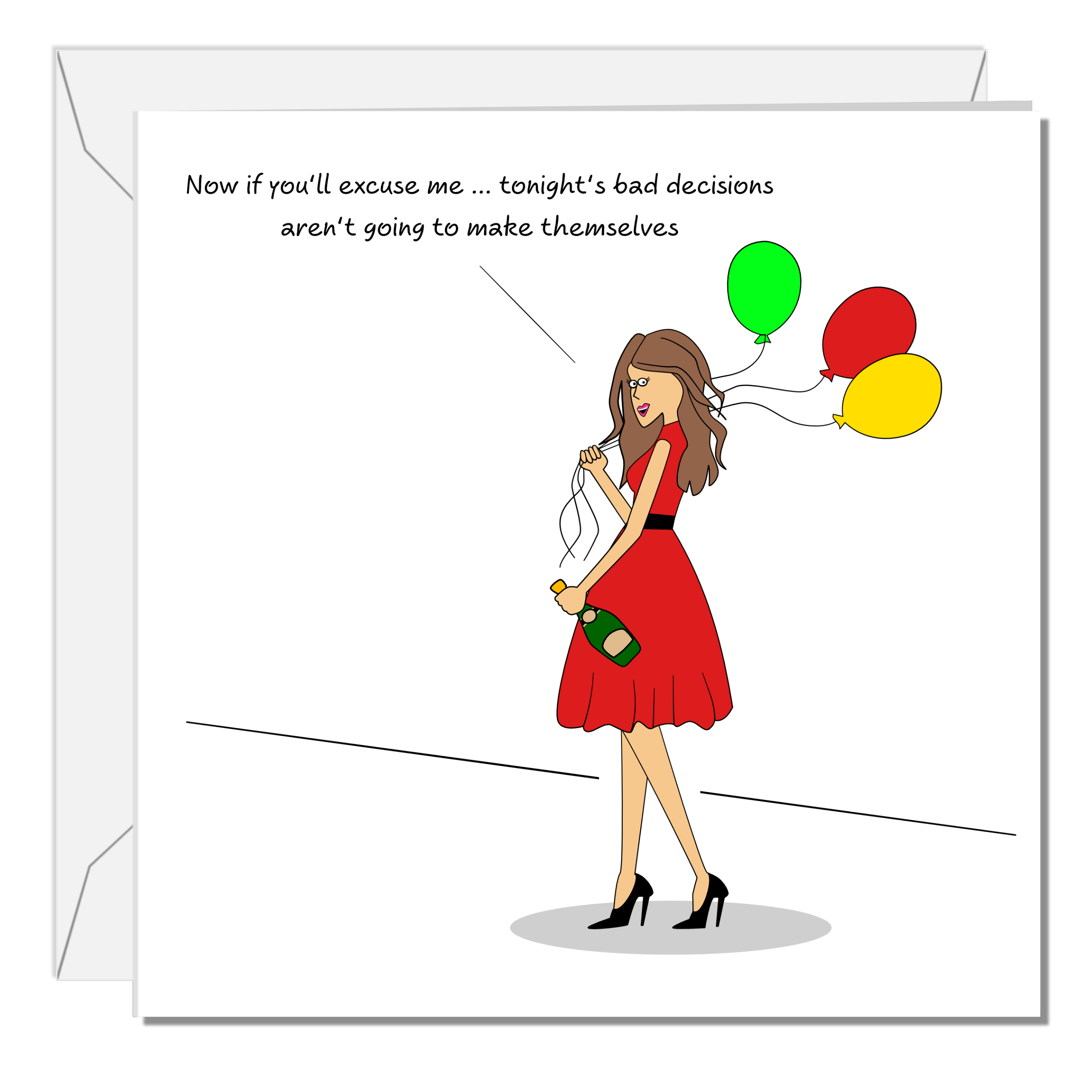 Swizzoo Cards – wholesale Birthday card – Funny Birthday Card Friendship Female Girl Friend Mum Humorous Party Cheeky BFF SWIZZOO0