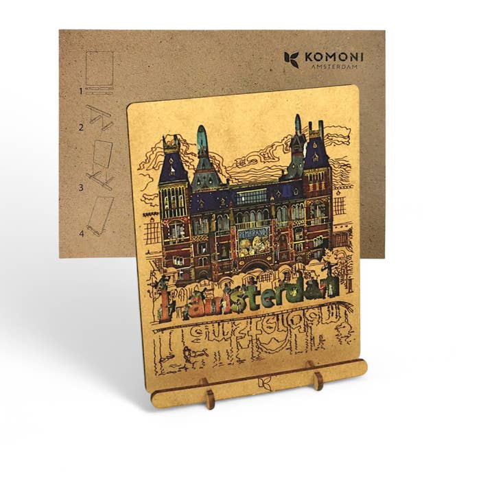 Rijksmuseum Pop-up Card for wholesale by KOMONI Amsterdam