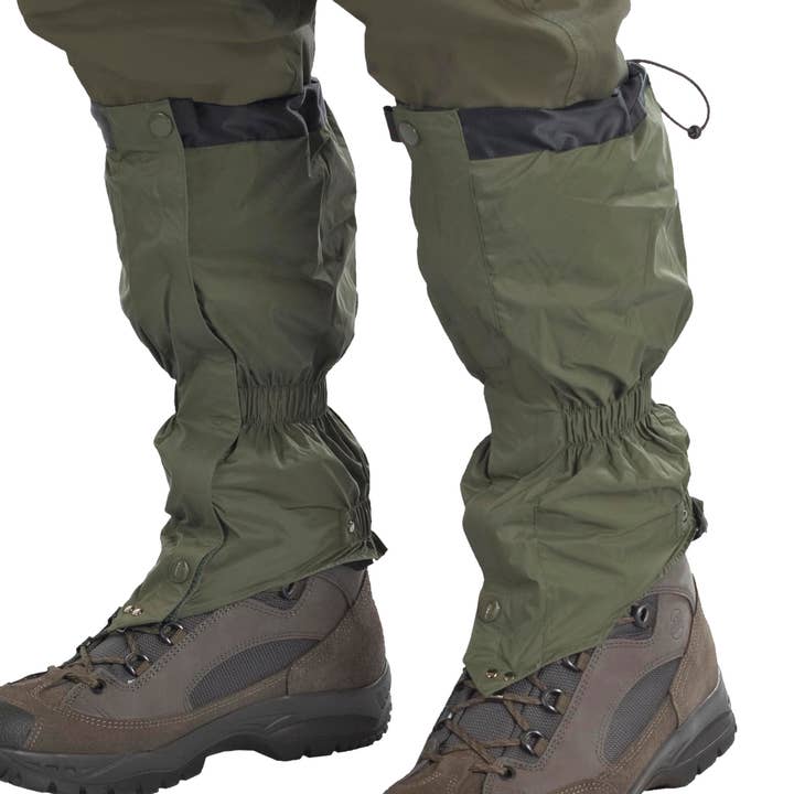 Grumble jaktgamacher med resår och snörning, lätt att ta på med dragkedja för wholesale av WÄFO