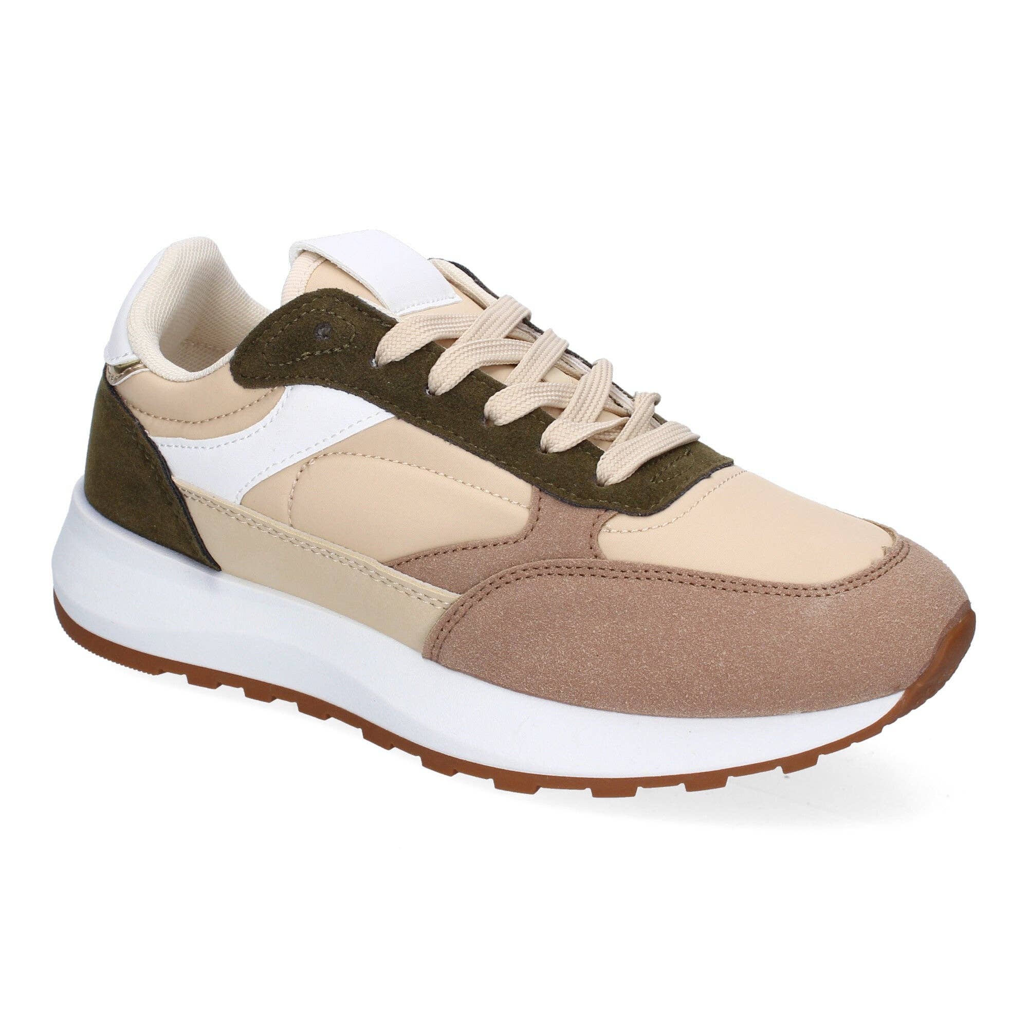 Brideluxe Mayorista - Vendita all'ingrosso Sneakers sportive - Donna - Scarpe Sportive Piatte Casual da Donna Comode Verde2