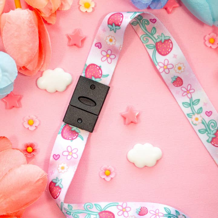 Unicorn Eclipse - Vente Lanière – femme - Cordon à fraises4