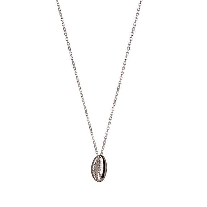 Silver Necklace with Clam for engroshandel hos Juulry