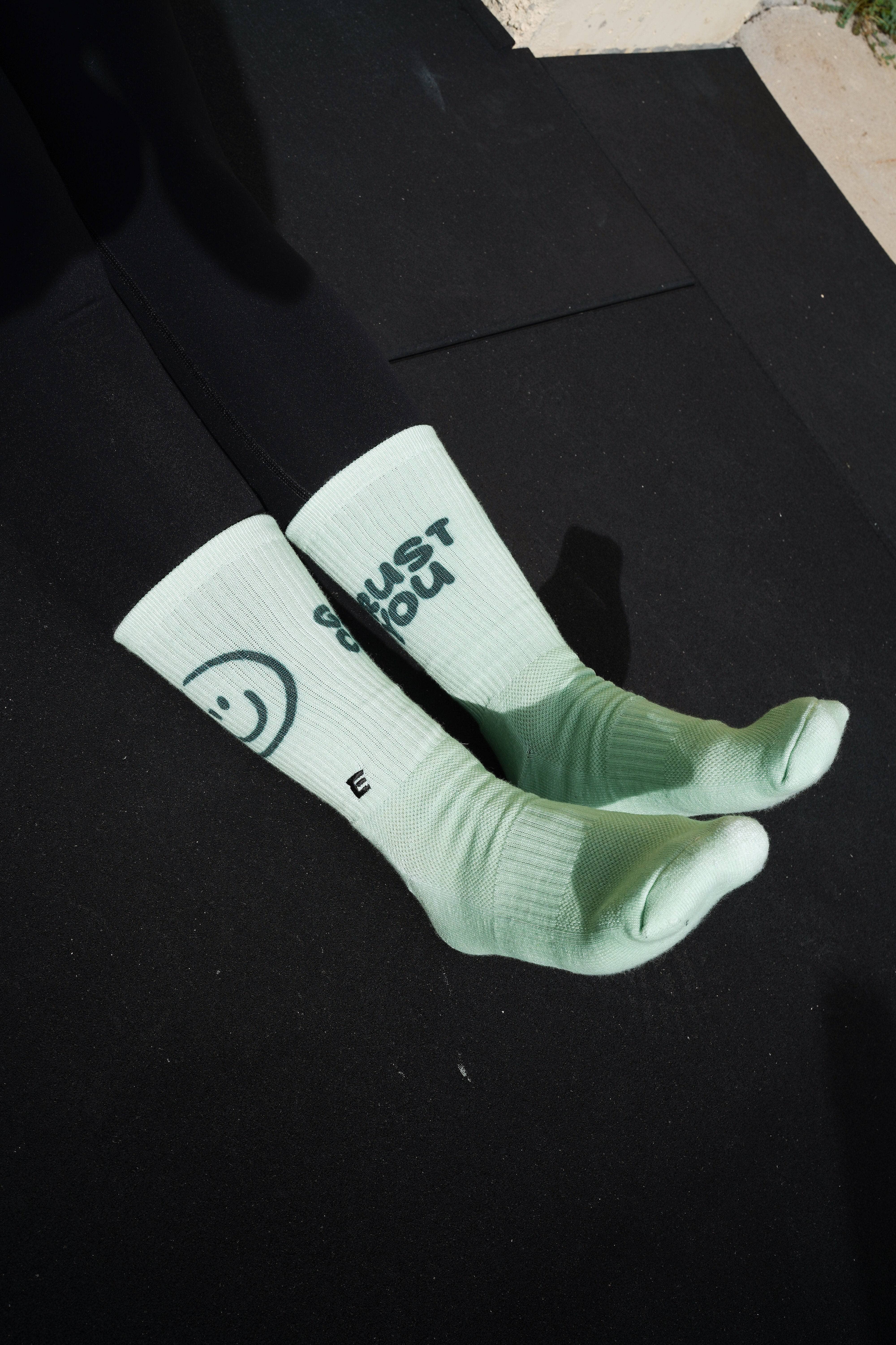 Elitex Training - Wholesale Socks - Unisex - Performance Trust You Gains Come Green Socks4