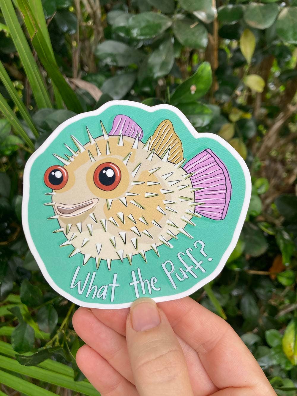 Left Right Design – Engroshandel Klistermærke – Hvad Puff? Klistermærke1