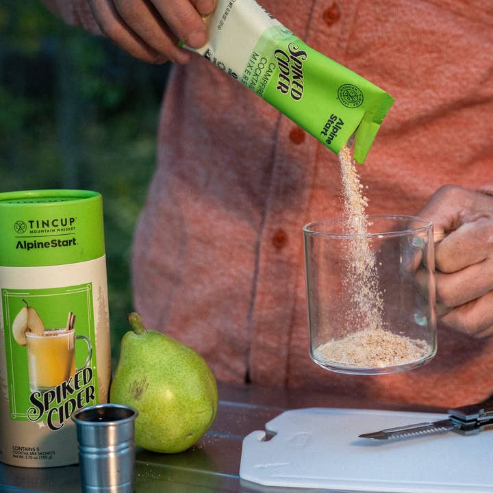 Alpine Start - Wholesale Cocktail Mix/Syrup - Alpine Start X Tincup Spiked Pear Cider Instant Cocktail Mix4