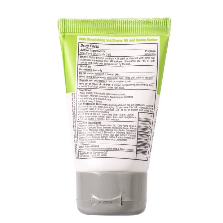 Raw Elements - Wholesale Sunscreen - RAW ELEMENTS NATURAL SUNSCREEN SPS 30 TRAVEL SIZE 1 oz