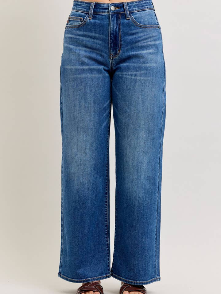 Jean baggy taille haute Wilhelmina Judy Blue pour la vente par Watermelon Apparel