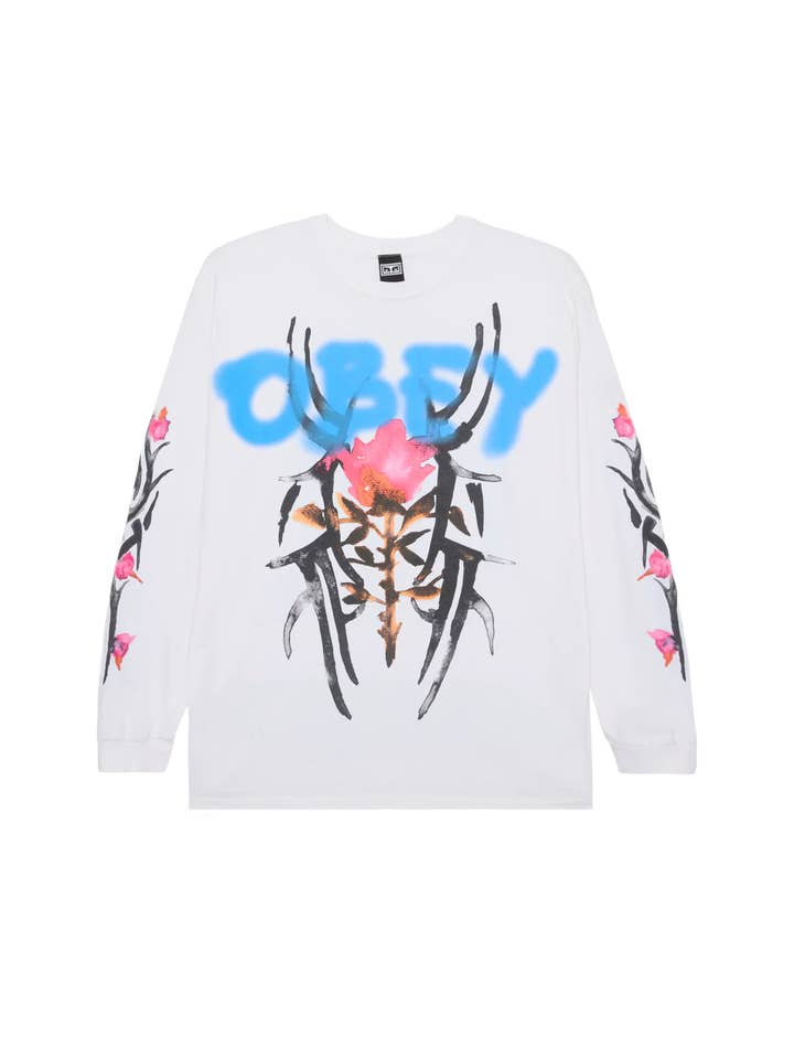 OBEY ROSE TRIBAL LS TEE for wholesale by OBEY Clothing