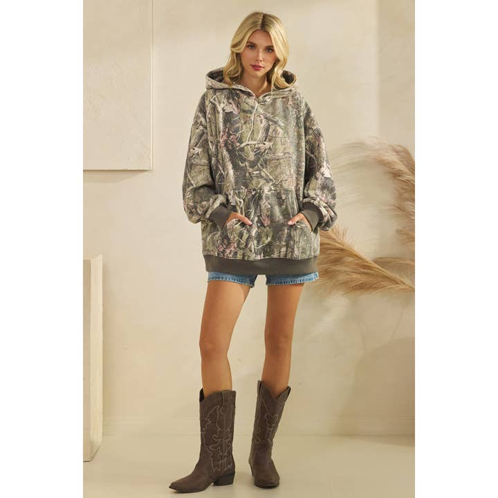 Veveret - Wholesale Hoodie - Women's - Printed Fleece Hoodie18