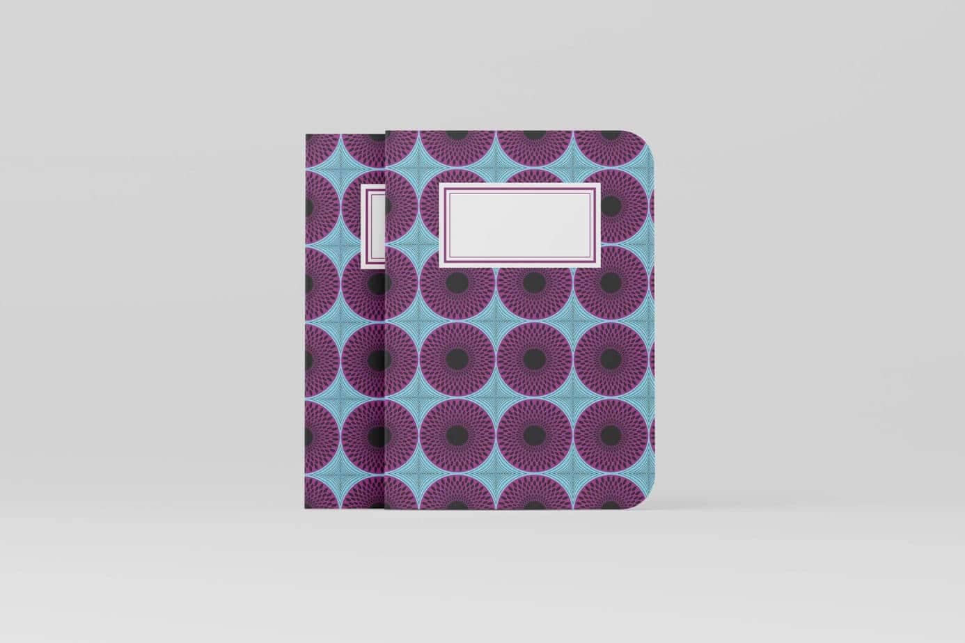 Brown Aspiration - Wholesale Notebook - Ankara Wax #3 - Pocket Notebooks (Set of Two)1