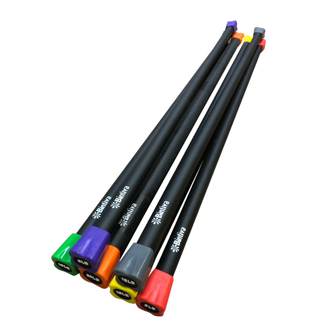Bintiva – wholesale Fitness equipment – Bintiva Body Bar - Weighted Workout Bar19