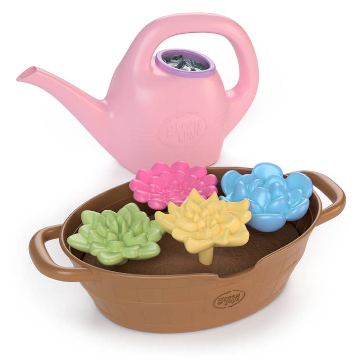 Rainbow Bloom - Color-Changing Watering Can Activity Set for wholesale by Green Toys
