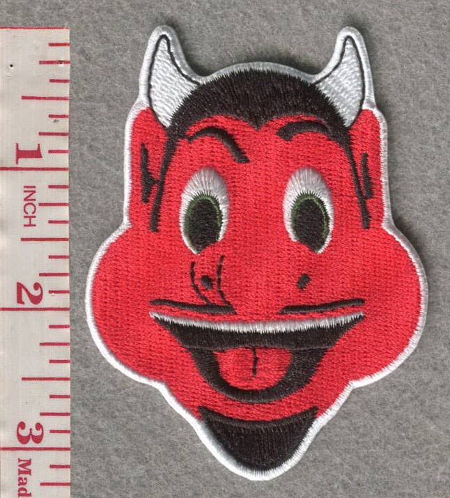 HEDi - Wholesale Patch - New Jersey "Devil" embroidery 2.5" W x 3.25"H Patch(Not an Iron-on Patch)1
