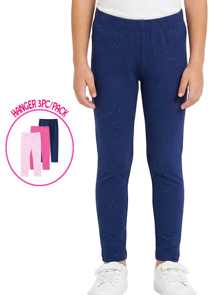 TLP-Y26-89530T Toddler's Legging Set (Hanger 3pc/Pack) for wholesale by Cutie Patootie Clothing