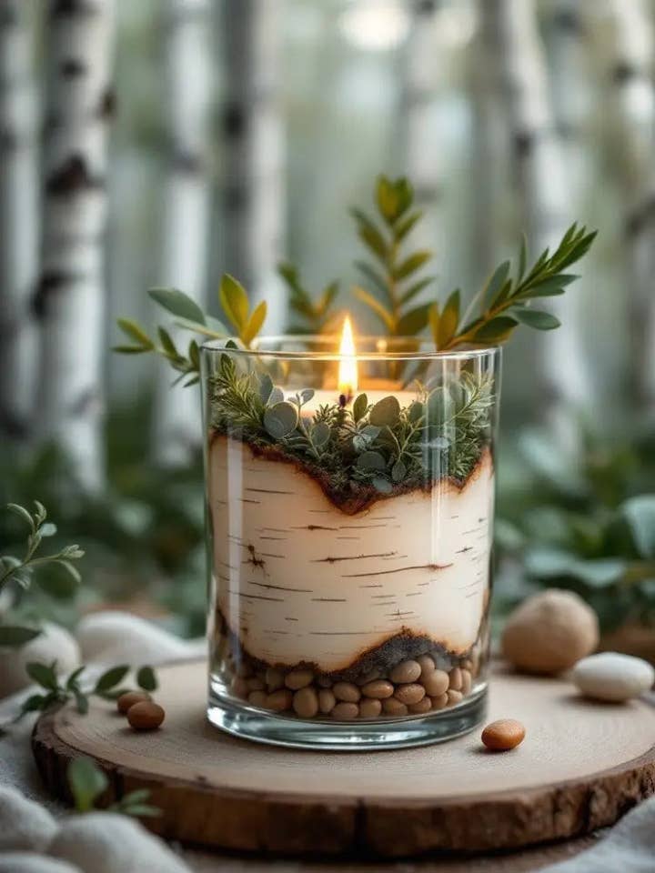 White Birch Trailhead Candles for wholesale by Trailhead Candles