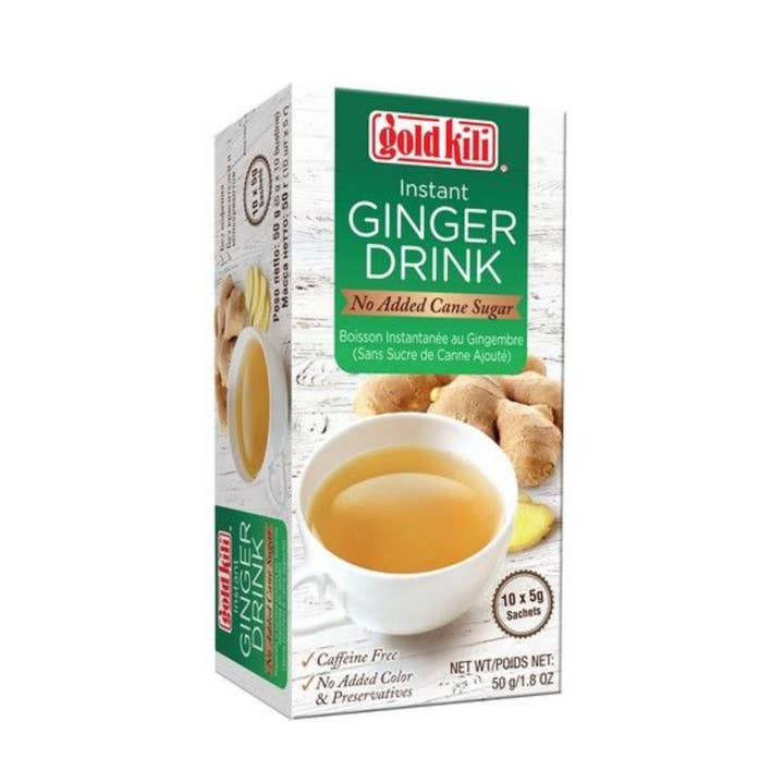 Gold Kili Instant Ginger Drink without Sugar 10x5g and other Purchase Wholesale salt sachets. Free Returns & Net 60 Terms on Faire trending on Faire.