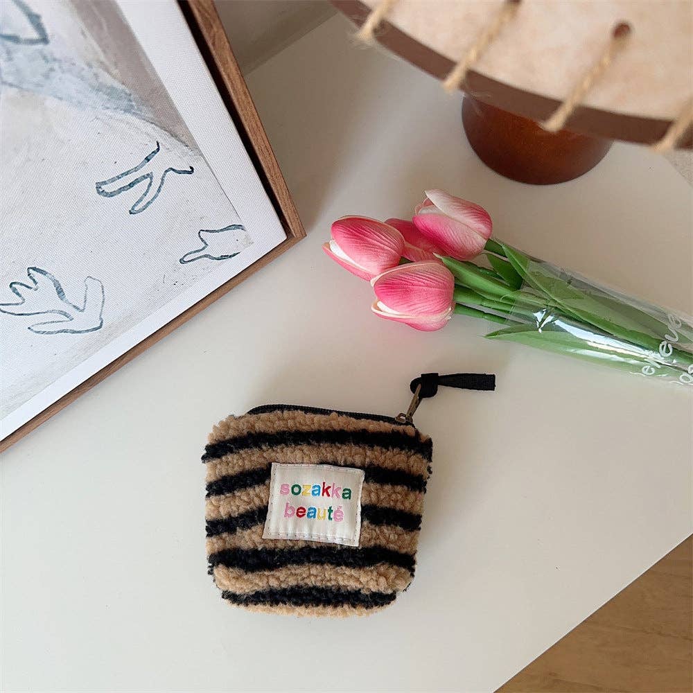 Funkyrel® Atzbranding Limited – wholesale Sminkväska – Cosbai - Mini sminkväska i plysch8