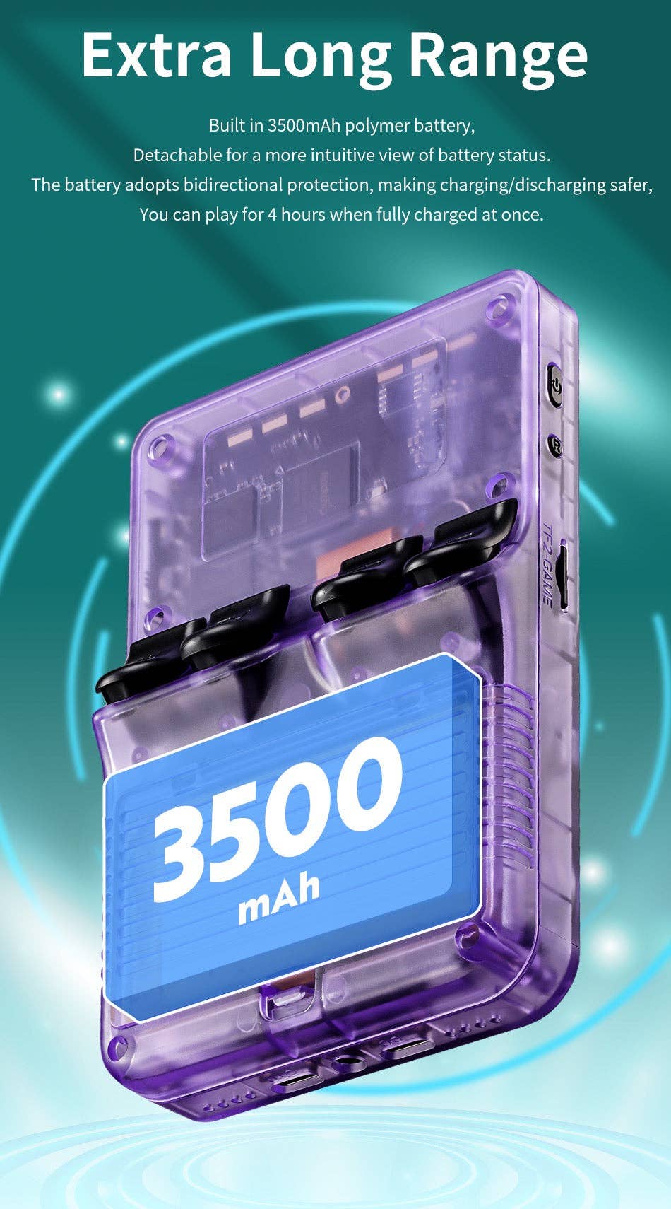 Infinite Basics – wholesale Electronic toy – Child & baby – RetroRush Ultimate Retro Handheld Gaming Console – 128GB Pocket Arcade, Hi-Res Screen, 20k Games!37