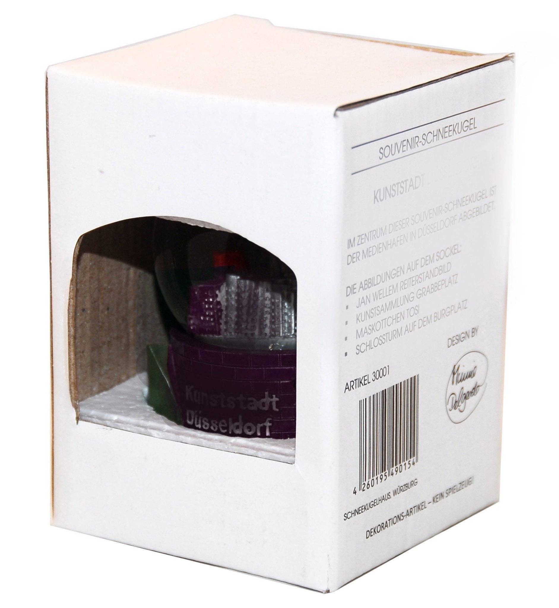Schneekugelhaus – wholesale Snöglob - Barn och baby – Souvenir snöglob Aachen med Aachens domkyrka och skyline11