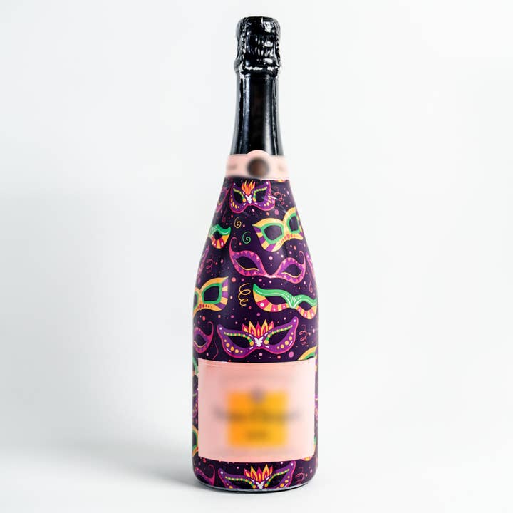 Beau Bottles Edizione Limitata Mardi Masquerade - Collezione Champagne per la vendita all'ingrosso da parte di Beau Bottles