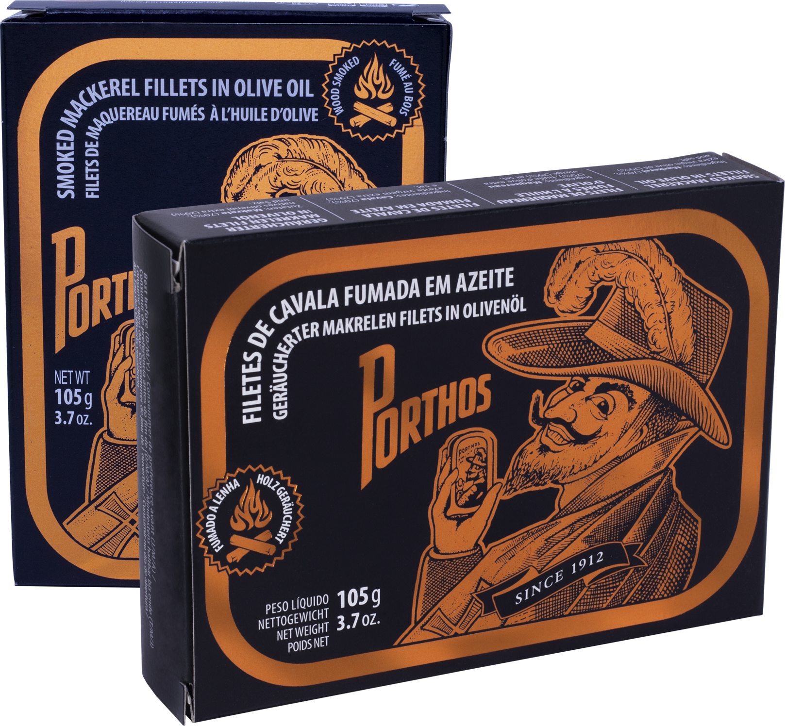International Loft - Wholesale Tinned Fish - Porthos Smoked Mackerel Fillets in Olive Oil3