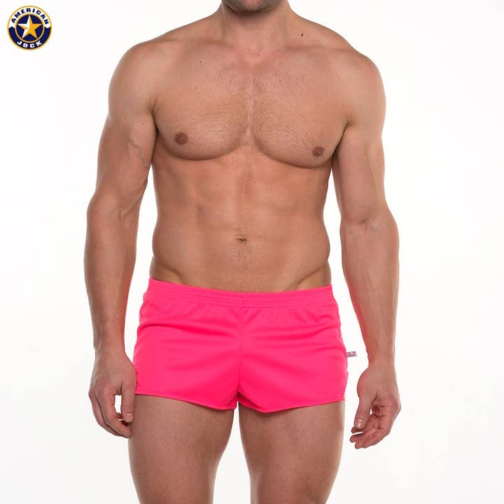 A J Ultra Running Short para venta al por mayor de American Jock/Go Softwear Apparel