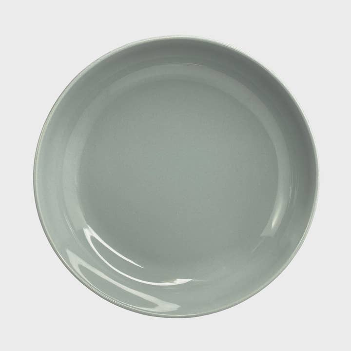 Elements Green Olive Soup Plate for wholesale by TERREA HOME