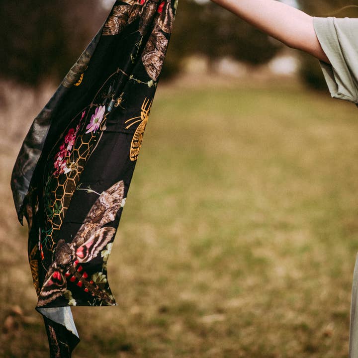 Lisa Fernandes - Wholesale Scarf - Women's - Women's Printed Hair Scarf2