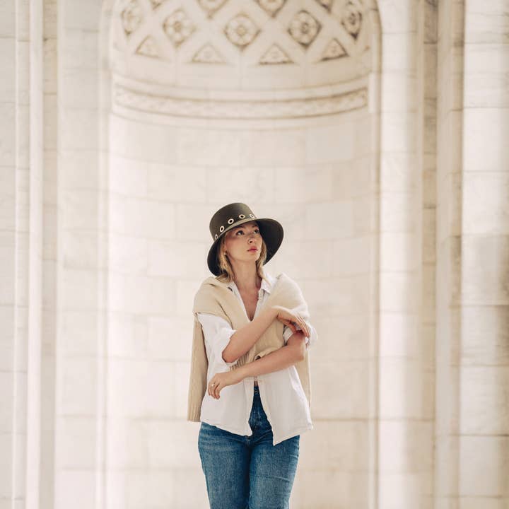 Lastelier - Wholesale Cloche Hat - Women's - Chapeau COURCH Kaki5