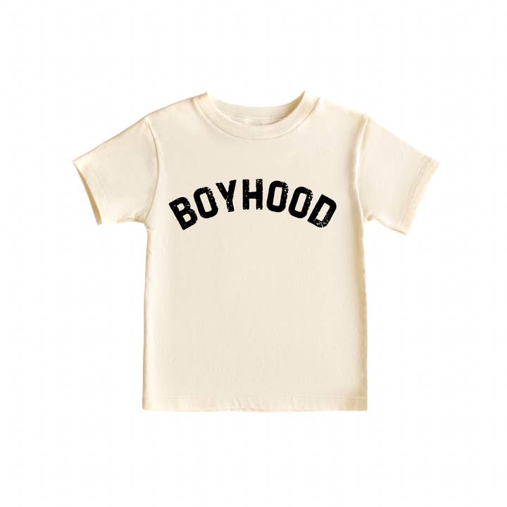 Boyhood - 100% Cotton Tee for wholesale by Sue + Jane