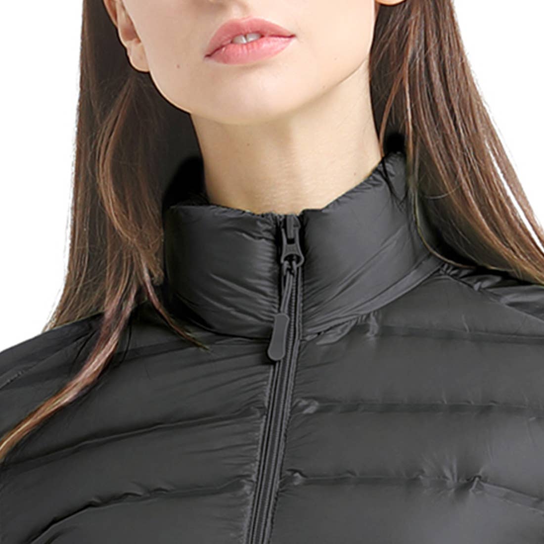 Qing Dao Lai Si Ma Te Fang Zhi You Xian Gong Si – Engroshandel Puffer jacket - Dame – Pakkbar pufferjakke til kvinder Dunfrakke Vandtæt10