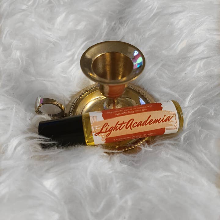 Light Academia Perfume Oil for wholesale by Boxford Comma