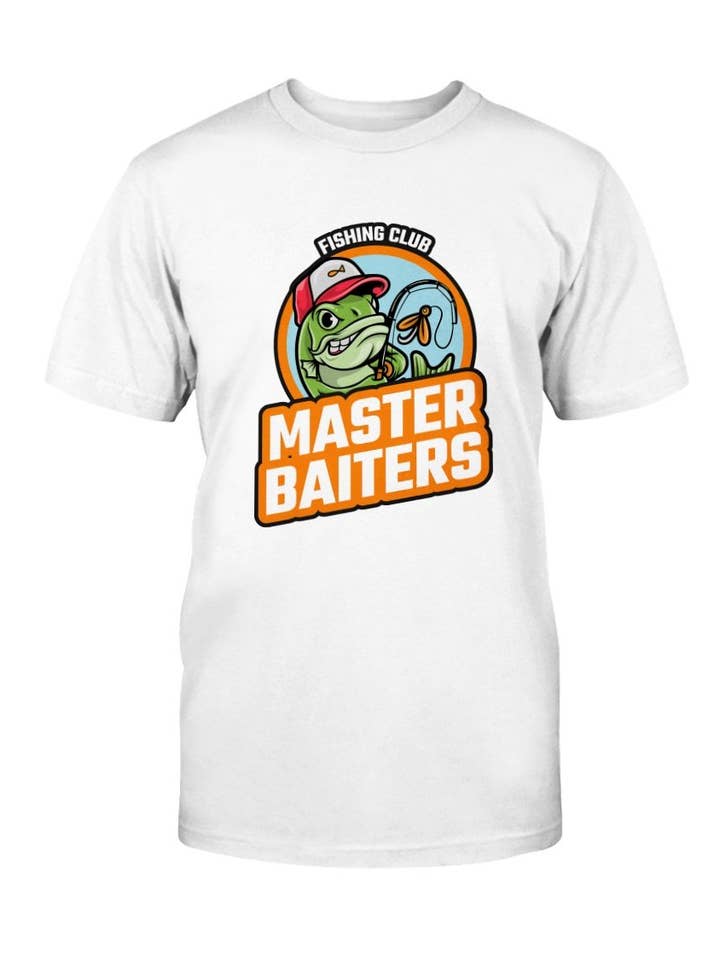 Hunt Hook Eat - Wholesale Screen Printed T-Shirt - Unisex - Master Baiters T-shirt