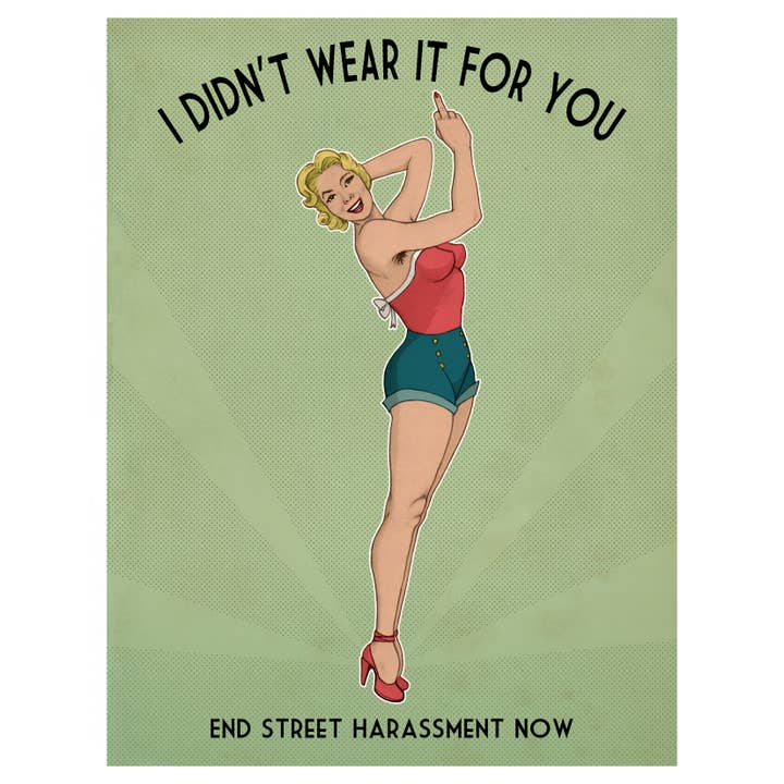 Daring Hare - Wholesale Art Print - Art Print - I Didn't Wear it for You!