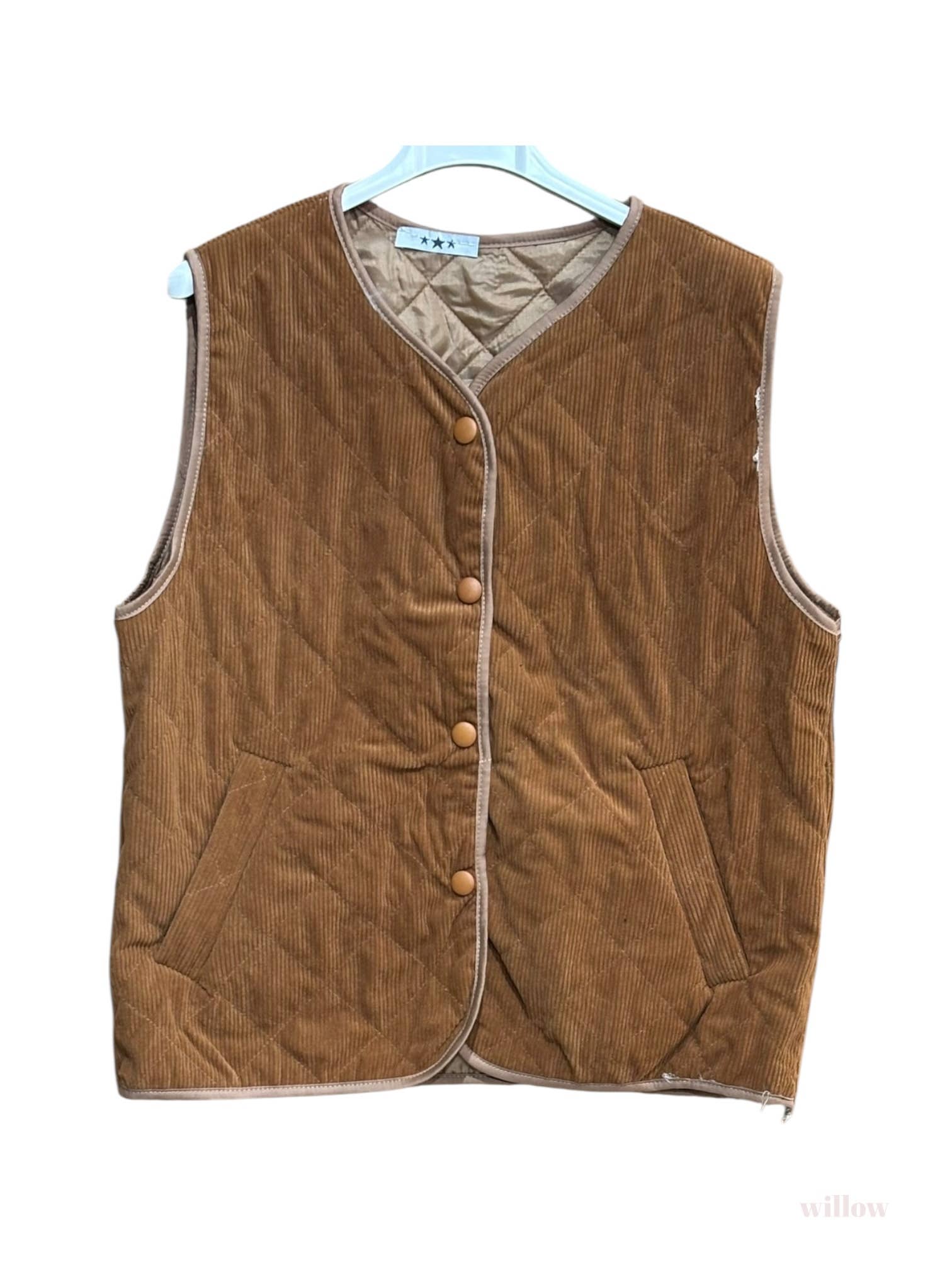 Moonsun - Wholesale Suit Vest - Women's - Quilted velvet vest1