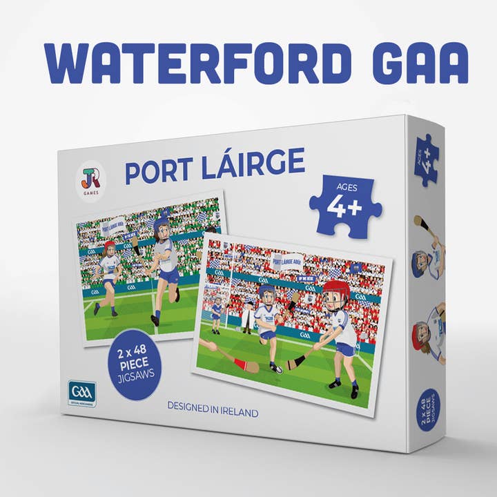Waterford GAA Jigsaw Puzzles 4+ for wholesale by JR Games