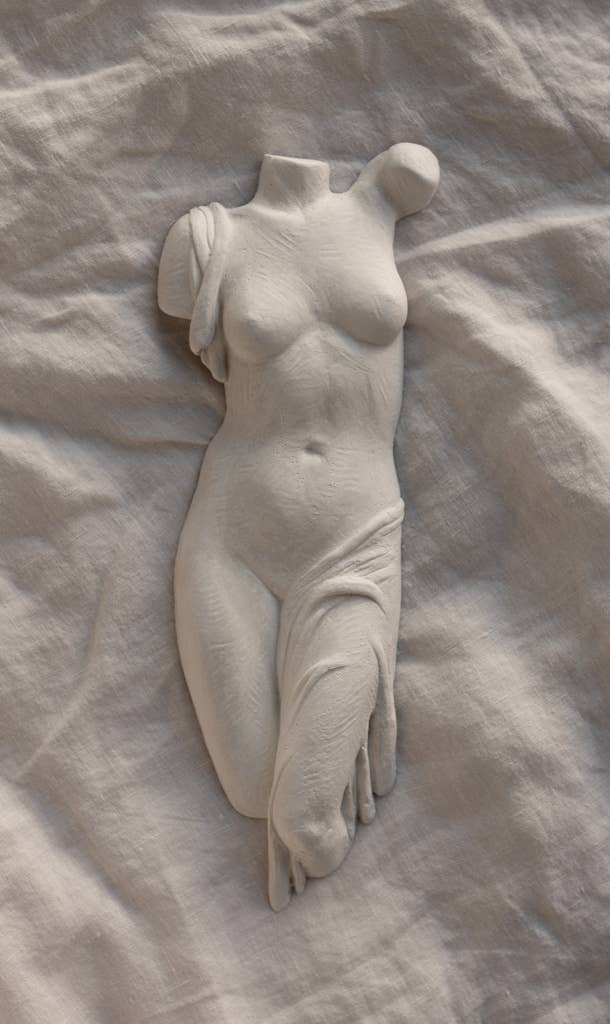 dellsculpture - Wholesale Sculpture - FEMALE FRAGMENT - white3
