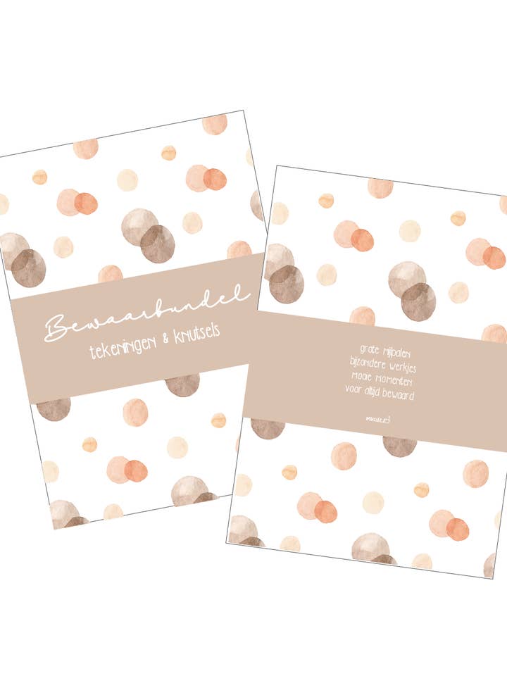 Beige A4 storage bundle for wholesale by Mousie