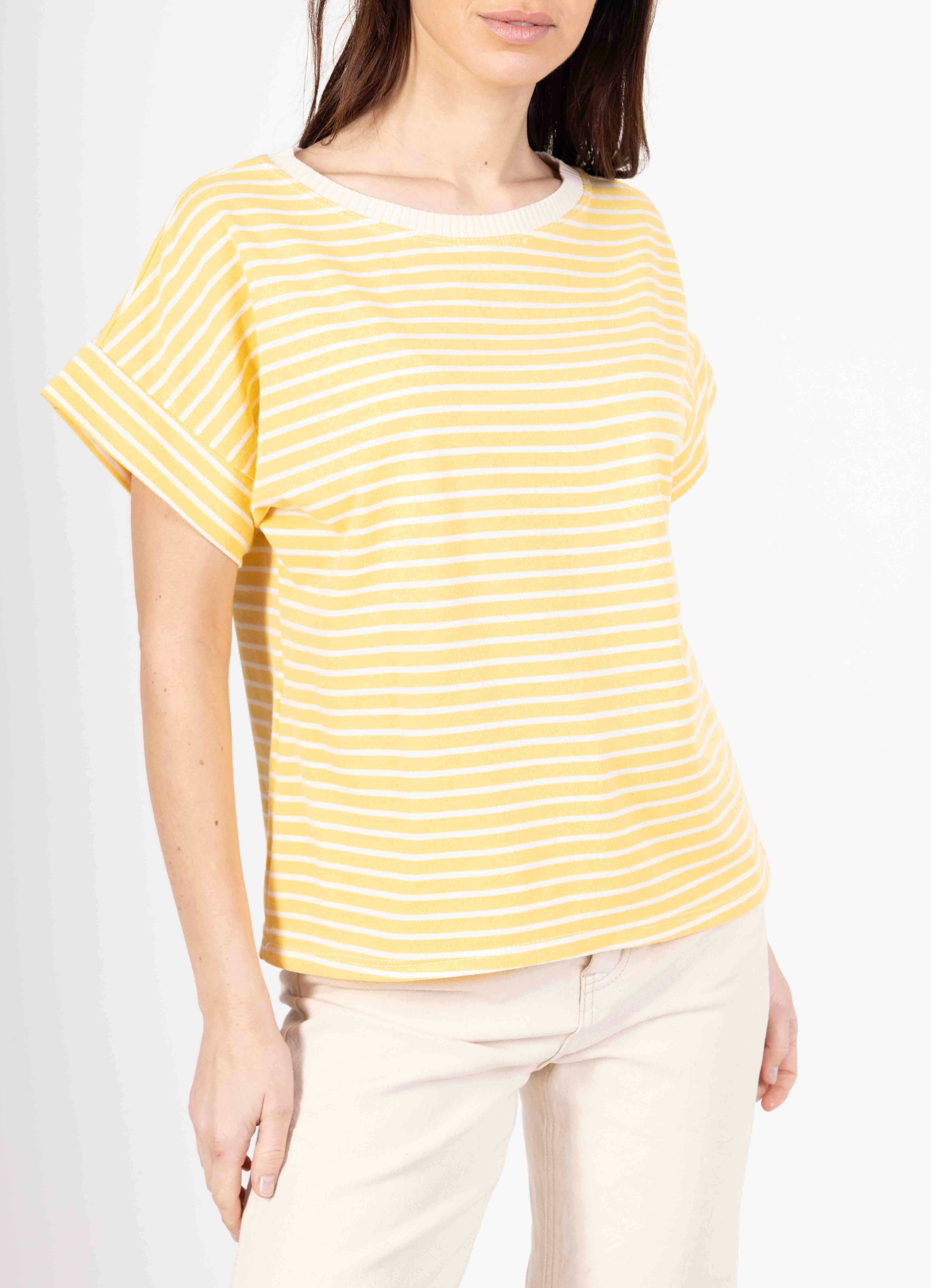 LINEN & COTTON HOUSE – Engroshandel T-shirt – til kvinder – 75042 MARINIERE28